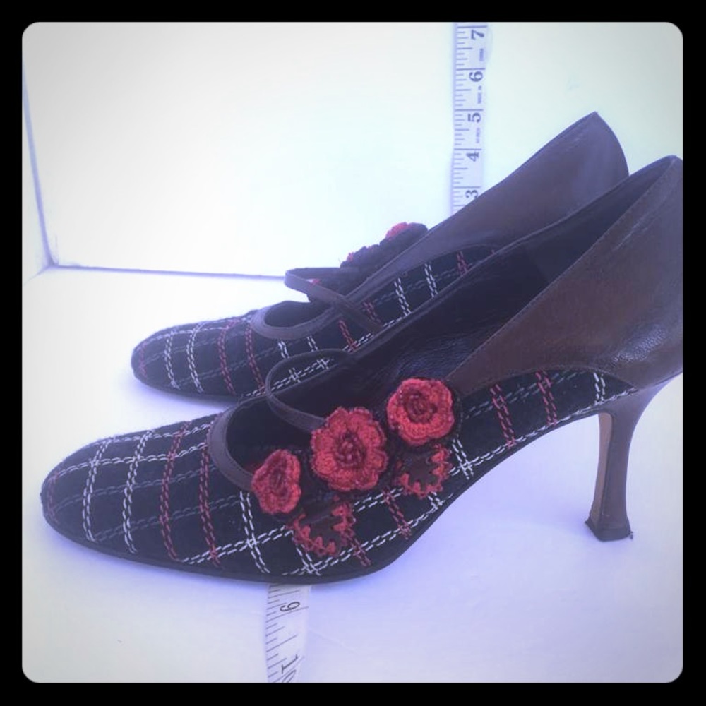 Isabella Fiore women heels Leather / Fabric flower